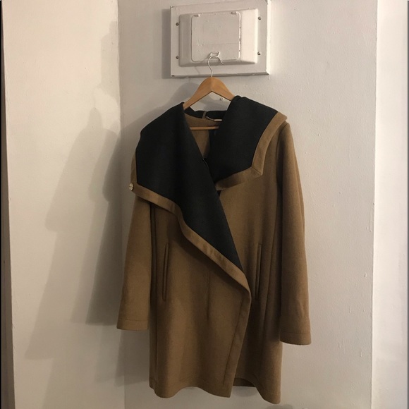 Like New Vince Camuto Jacket Camel/charcoal M - Picture 2 of 8